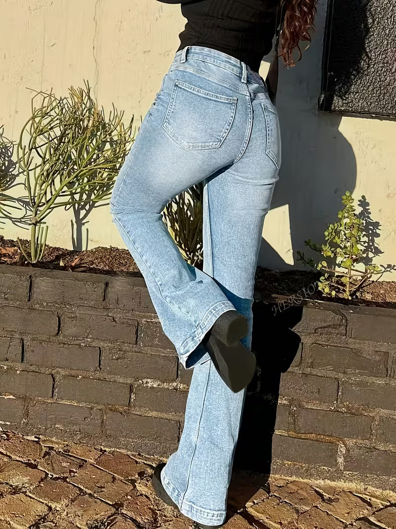 Blue Low waste Jeans