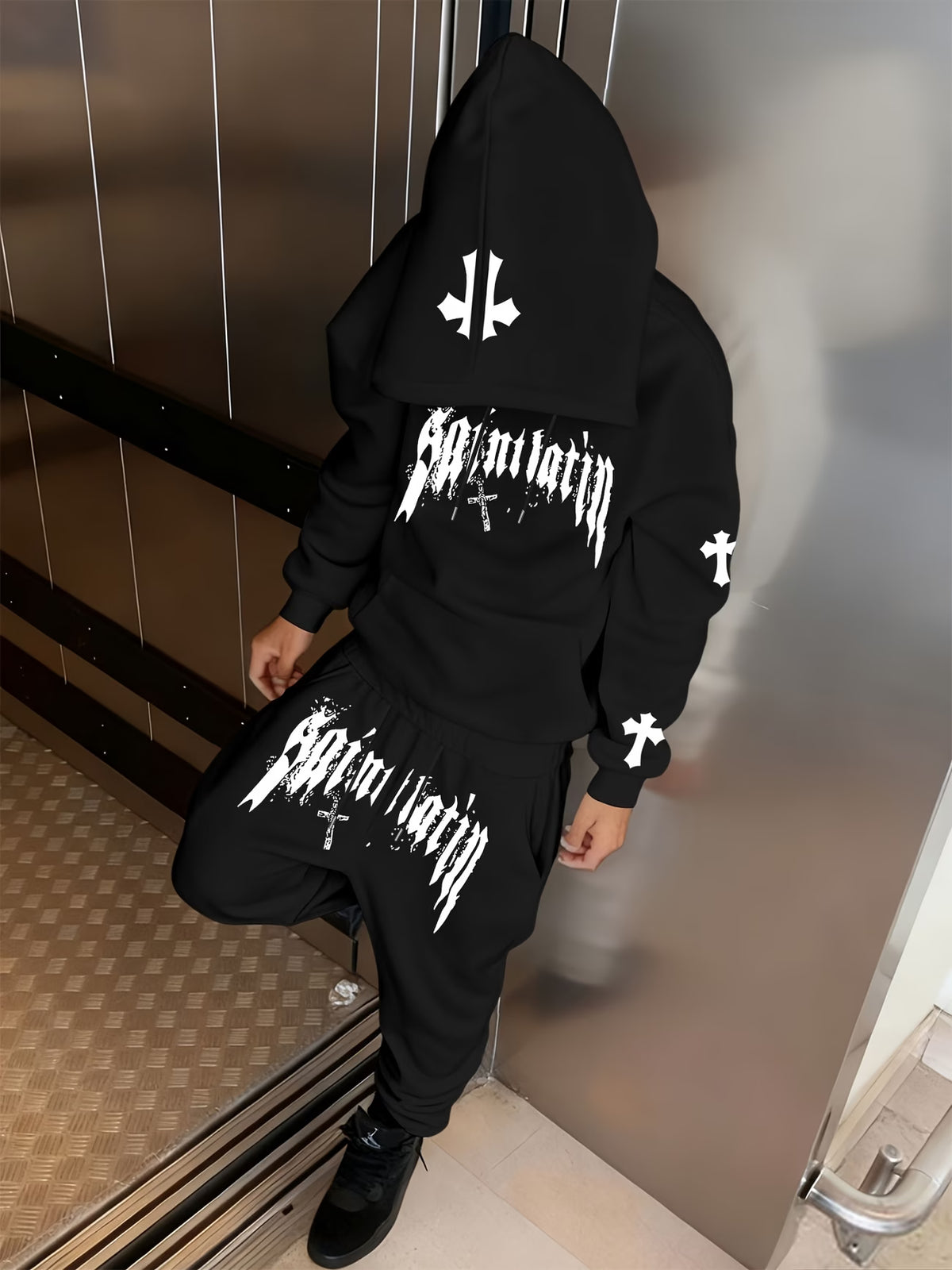 Casual Hoodie mit Hose