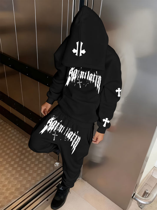 Casual Hoodie mit Hose
