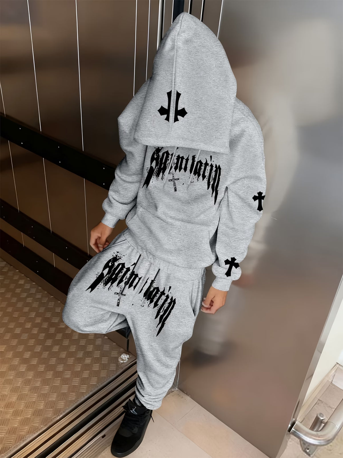 Casual Hoodie mit Hose